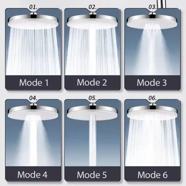 Pommeau douche pluie grand panneau neuf pouces haute… – vue 2