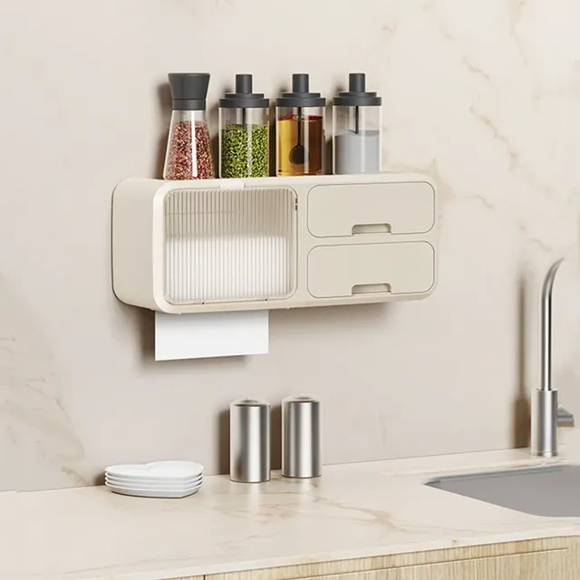 Distributeur papier toilette mural étanche anti… – vue 4
