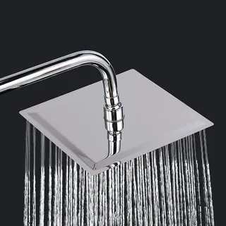 Pommeaux de douche cascade Ultra-fin en acier inoxydable