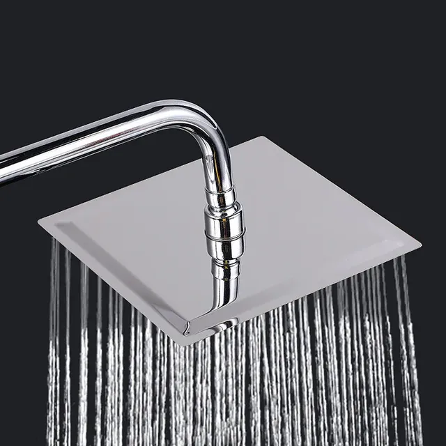 Pommeaux de douche cascade Ultra-fin en acier inoxydable