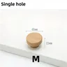 1Pc noyer meubles en bois poignée tiroir boutons… – vue 6