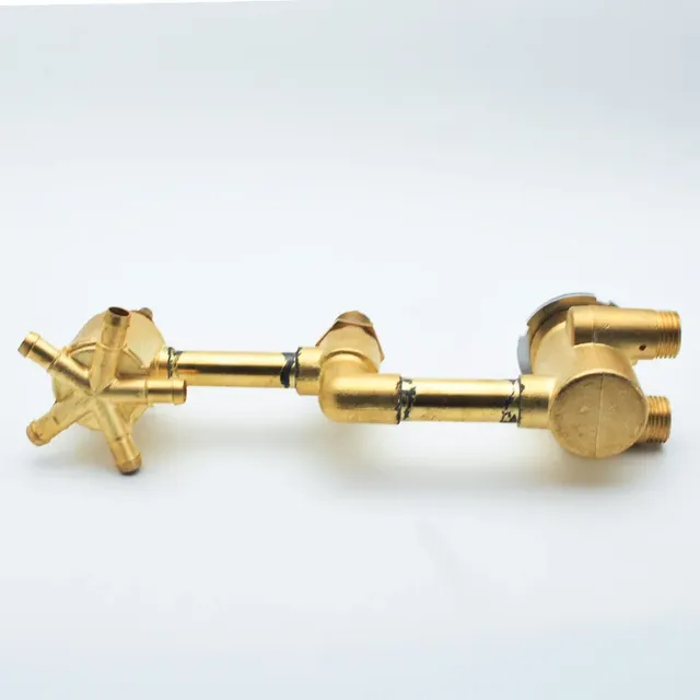 Robinet de douche thermostatique en laiton massif – vue 4