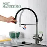 Robinet de cuisine gris bronze mitigeur d'évier en… – vue 4
