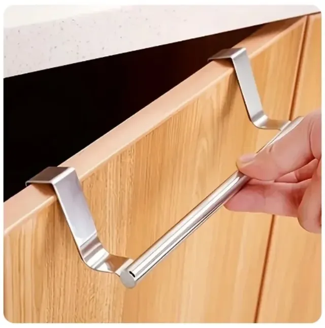 Porte serviettes inox acier inoxydable suspendu accroche… – vue 2