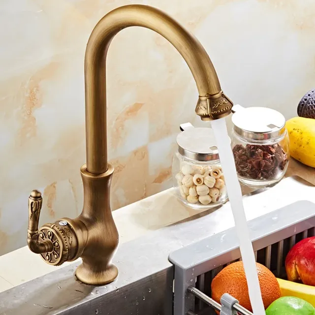 Robinets de cuisine couleur Antique – vue 2