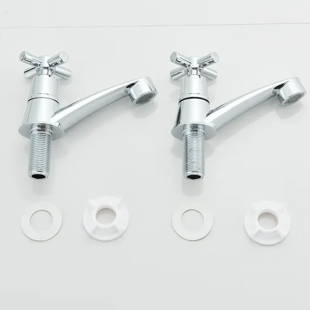 Robinet de salle de bains chromé Premium – vue 4