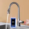 Robinet de cuisine extractible avec capteur – vue 3