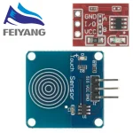 Joli à Clé Tactile TTP223 à Bouton Autobloquant ou Sans Verrouillage, Puzzles, Commutateurs Itifs, Canal Unique, Construction de Chant, 5 Pièces