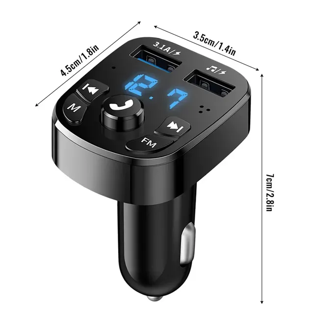 Chargeur de voiture transmetteur FM – vue 5