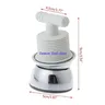 Pommeau douche hydromassage rotatif buse économiseur eau… – vue 6