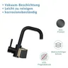 Robinet de cuisine minimaliste moderne en acier inoxydable – vue 6