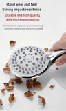 Buse de douche pressurisée à grande sortie – vue 3