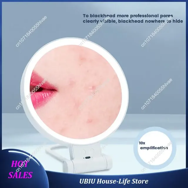 Miroir de maquillage grossissant 10X – vue 2