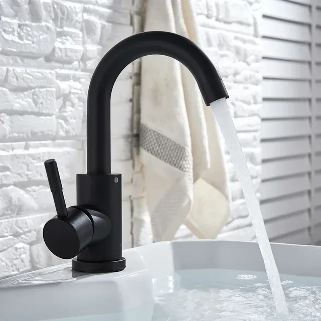 Robinet de lavabo en acier inoxydable – vue 4