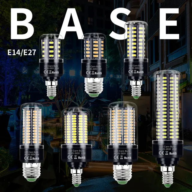 Ampoule LED E27 220V 110V E14