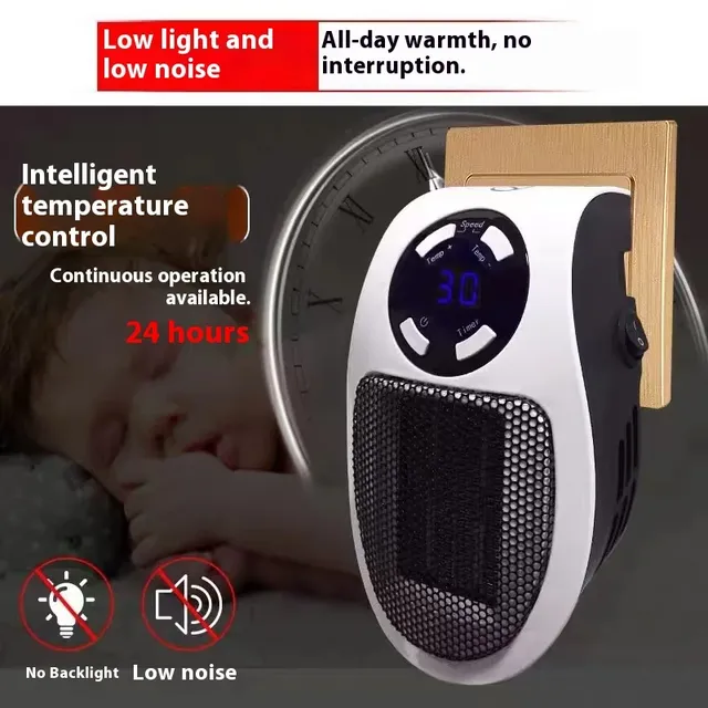 HOMFISH chauffage électrique chauffage de pièce pratique… – vue 5