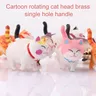 Poignée de meuble de dessin animé en forme de chat mignon – vue 1