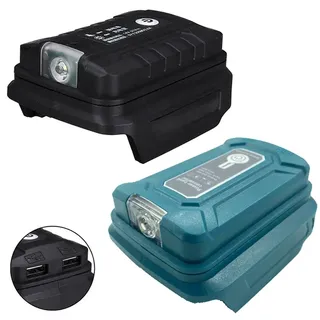 Adaptateur lampe de travail LED pour batterie Li-on Makita 14.4V/18V…