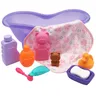 Poupée bébé réaliste silicone bain baignoire rose… – vue 3