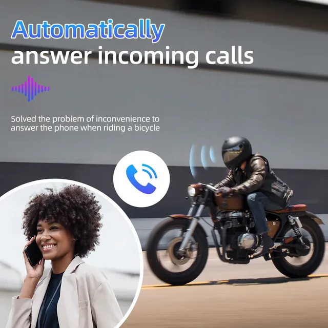 Bluetooth 5.0 casque de Moto casque étanche Moto casque… – vue 2