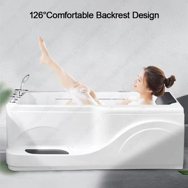 Baignoire moderne multifonctionnelle en acrylique – vue 6