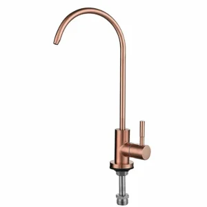 ALWBLACK-Robinet filtre à eau potable en acier inoxydable 304, système de purification des barrage, osmose robinet cuisine torneira KF09