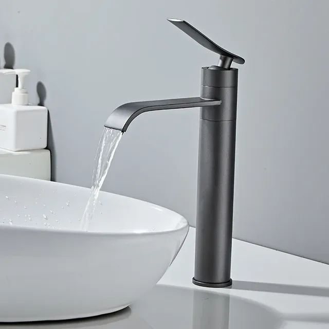 Becola robinet de lavabo cascade lavabo en acier… – vue 6