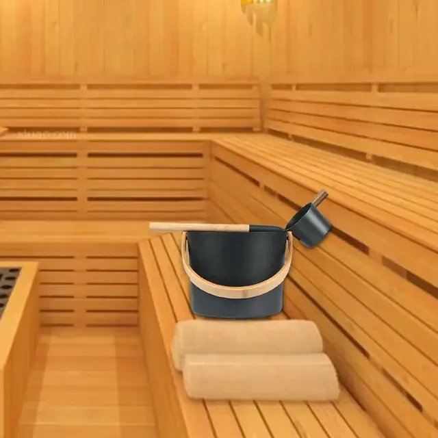 Seau de Sauna hôtel outil Portable luxueux seau de Sauna… – vue 6