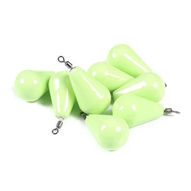 Plombs pêche phosphorescents goutte poire émerillon… – vue 2