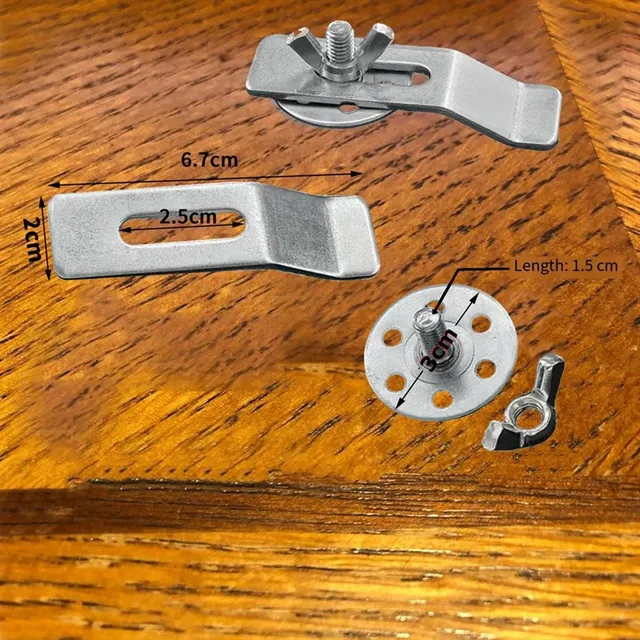 ABKW-Clips d'évier en acier inoxydable (10 pièces) – vue 2