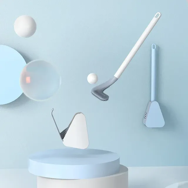Brosse de toilette avec tête de brosse de Golf – vue 2
