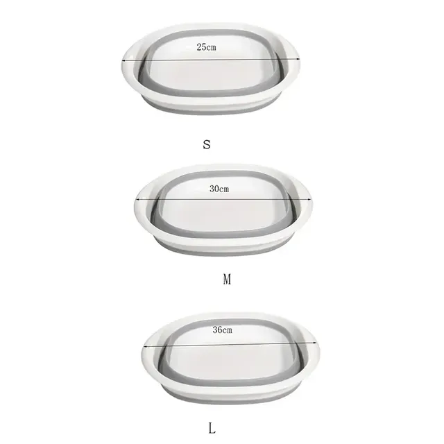 Lavabos pliants en plastique lavabos portables baignoire… – vue 7