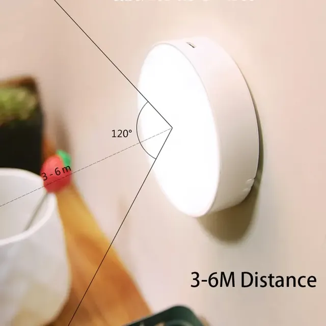 Veilleuse LED intelligente à capteur de corps humain – vue 4