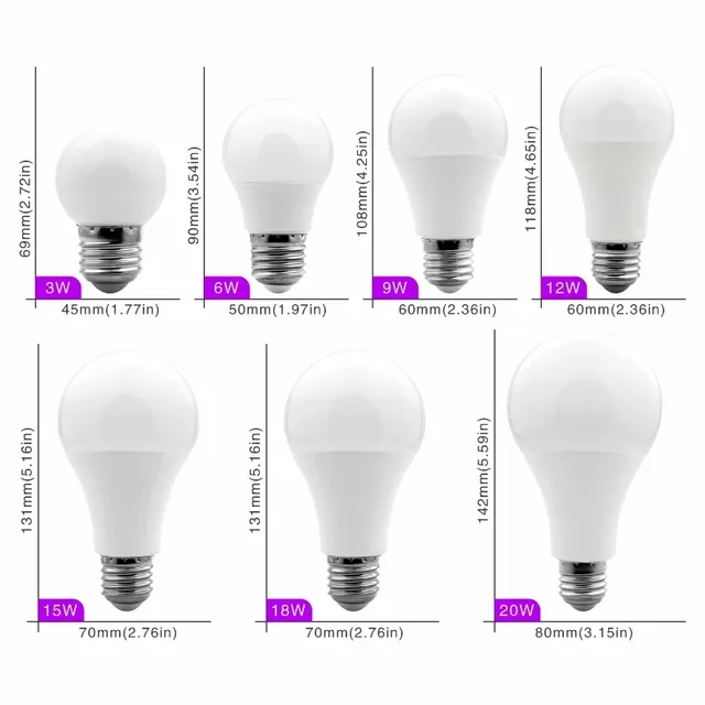Ampoule LED E14 – vue 3