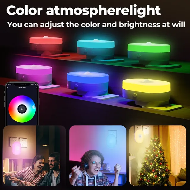 WiFi Tuya Smart Led veilleuse PIR capteur de mouvement… – vue 2