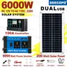 Système solaire 6000W – vue 1