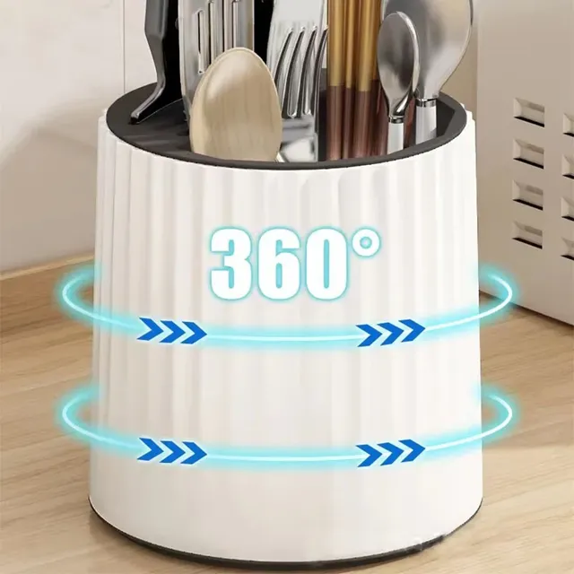 Bloc rangement couverts porteustensiles cylindrique… – vue 3