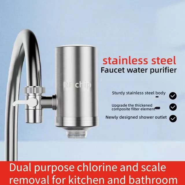 Robinet de cuisine en acier inoxydable – vue 2