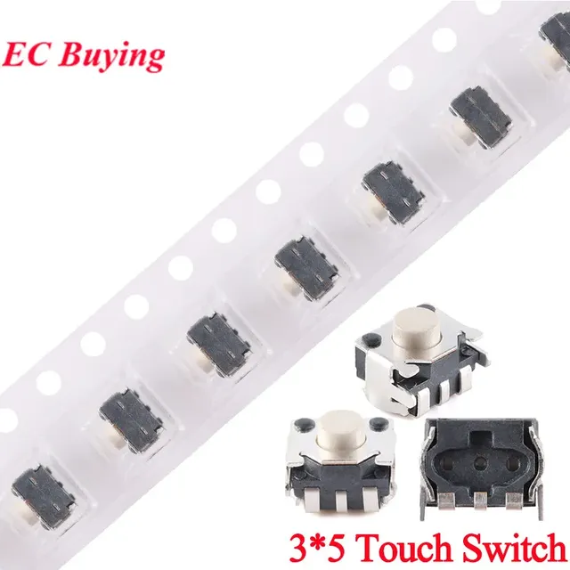 20 pièces/10 pièces 3*5 interrupteur tactile Smiley Face…