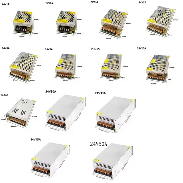 Alimentation électrique 5V 12V 24V 36V SMPS 5 12 24 36 V… – vue 4