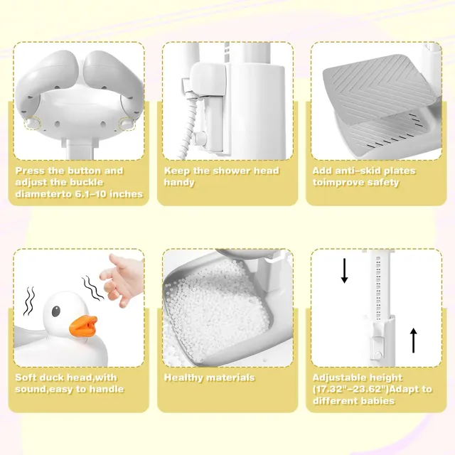 Machine de bain debout pour bébé – vue 5