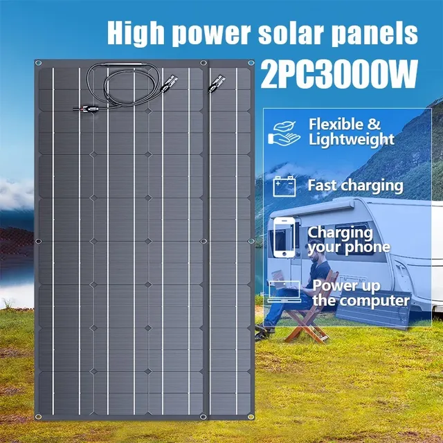 Kit de panneaux solaires Super puissants 1000W 1500W 2000W – vue 5
