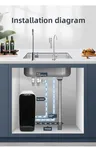 Système de purificateur d'eau 600G débit cuisine Osmose… – vue 5