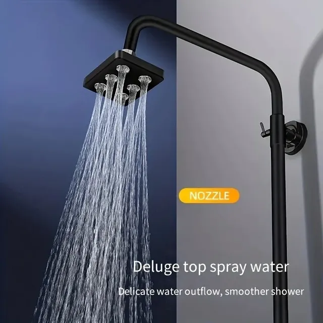 Pommeau de douche mural suralimenté – vue 2