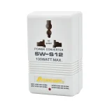 SW-S12 100W tension aved 220V-110V/110V-220V convertisseur de puissance direction touristes adaptateur de voyage pour rasoir à brosse à dents électrique