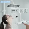 Shenducs-Pommeau de douche à effet pluie en…