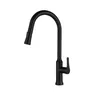 Robinet extractible de cuisine noir – vue 5
