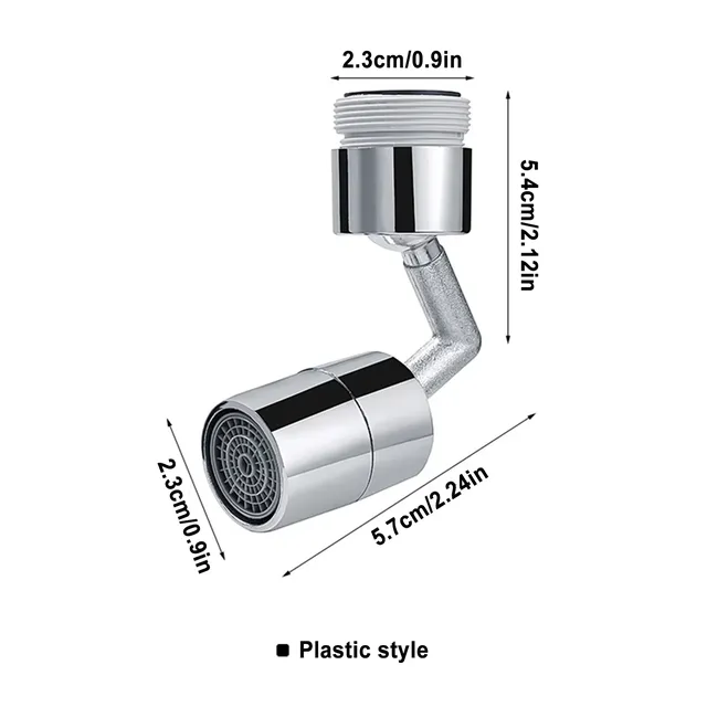 Adaptateur d'extension de robinet de lavabo universel à… – vue 6