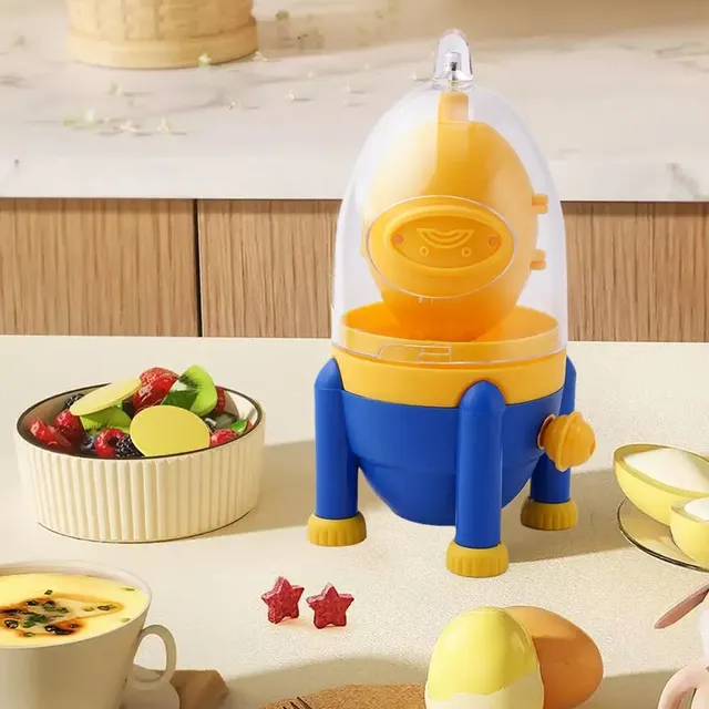 Extracteur oeufs portable manuel fusée design plastique… – vue 3