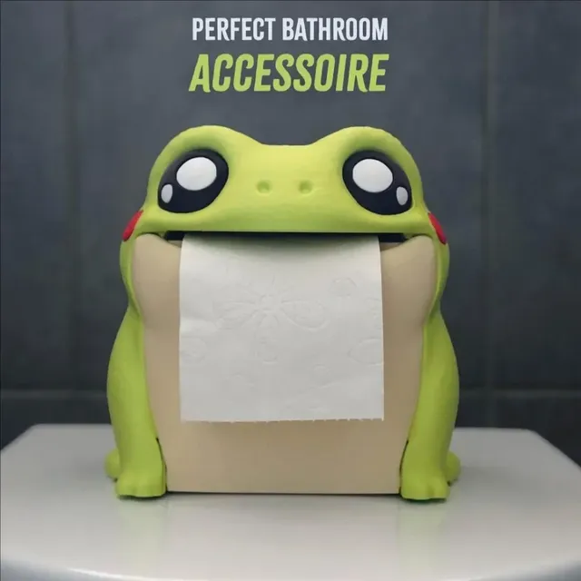 Porte-papier hygiénique grenouille – vue 5